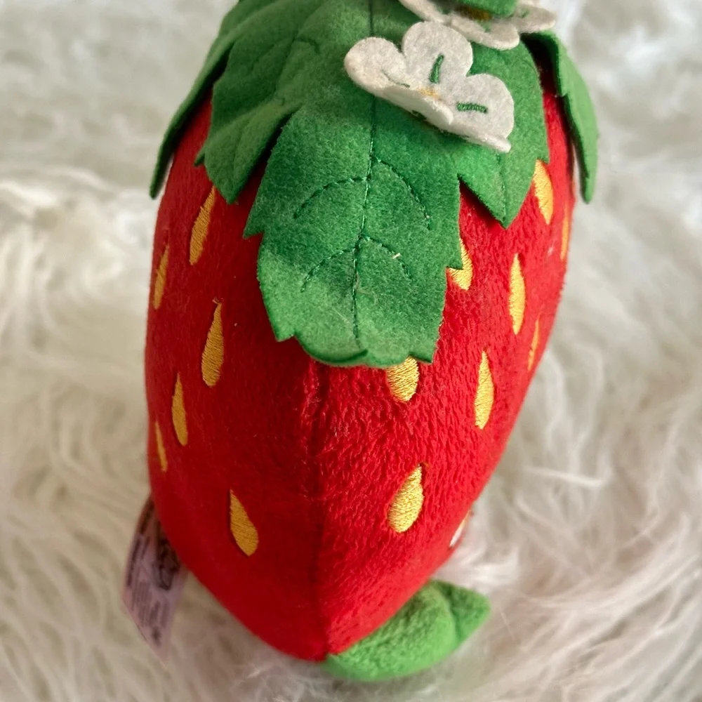 Shopkins Red Strawberry New Condition Stuff Fruit 6 1/2” Long